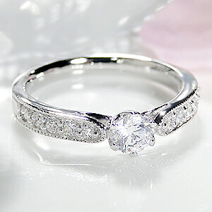 pt900 0.55ct 一粒ダイヤモンドリング [Hカラー/SIクラス] 上品　おしゃれ　一粒石 一粒ダイヤ エンゲージ　婚約指輪　ブライダルリング 記念日 贈り物 結婚記念日 ギフト プラチナ エタニティ ダイア 送料無料 刻印無料 プレゼント