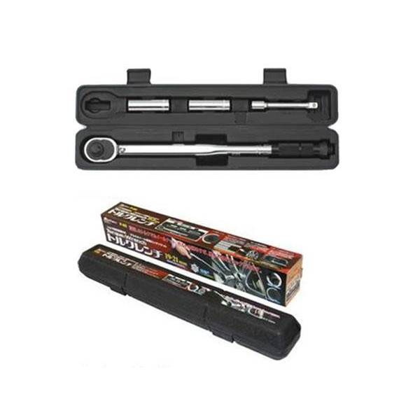 大自工業 Meltec トルクレンチ アルミホイール対応 薄型ロングソケット19mm・21mm エクステンションバー付き タイヤ交換 F-92