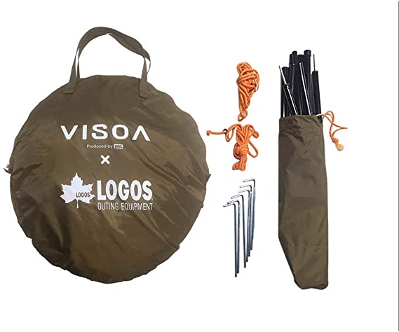 楽天市場】ヤック VISOA×LOGOS カージョイントタープ U-V1 : 雑貨