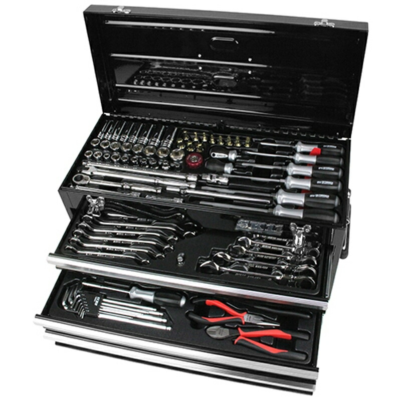 整備工具セット ブラック SK11 SST-16133BK 藤原産業|雑貨&カー用品 アーティクル