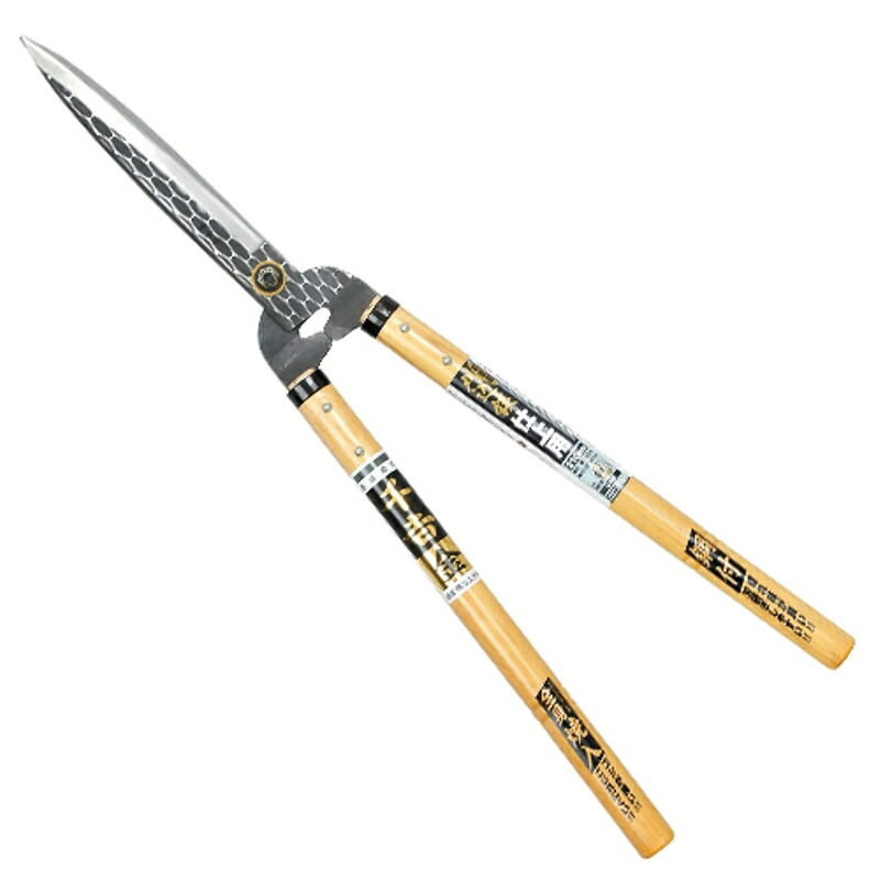 本鍛造仕上用刈込鋏 短柄 千吉 金 210mm 藤原産業