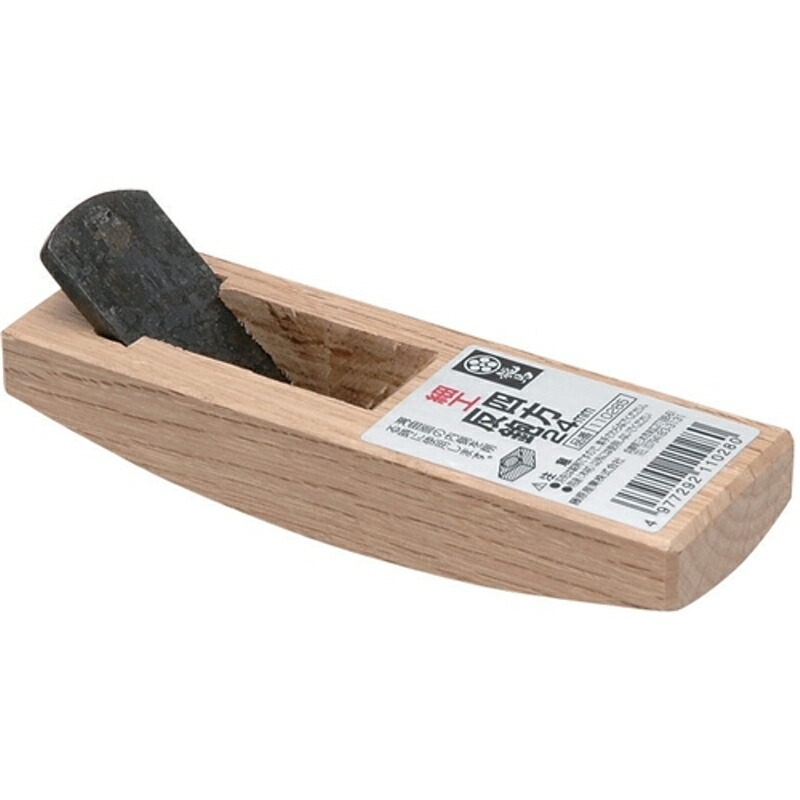 細工四方反鉋 梅鉢龍馬 24mm 藤原産業
