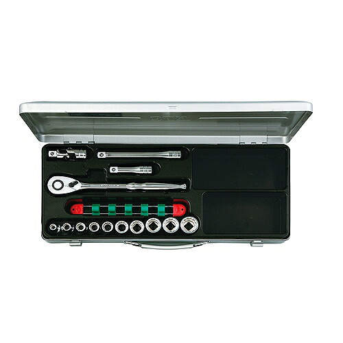 ソケットレンチセット12．7 KTC TB410X 京都機械工具 13832 DIY 工具 ドライバー レンチ スパナ ソケットレンチ｜雑貨＆カー用品 アーティクル