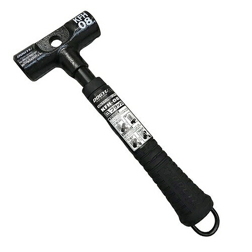 カラビナフック対応ハンマー KFH-08 ブラック 土牛産業 04849 DIY 工具 ハンマー てこ 打刻 打刻道具 4,523円