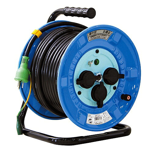 電工ドラム 15A×30M NPW-E33 日動工業 03576 DIY 工具 電動工具 コードリール 延長コード
