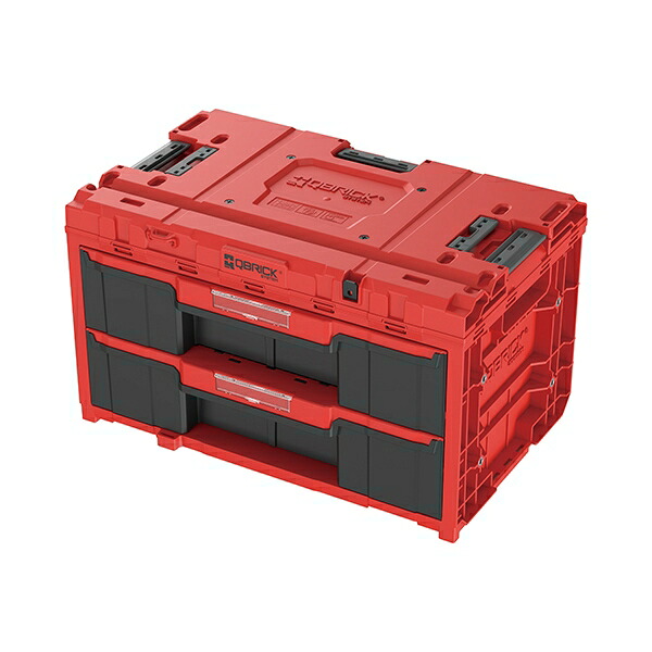 物の具ボックス席2段 赤  QBRICK 25974