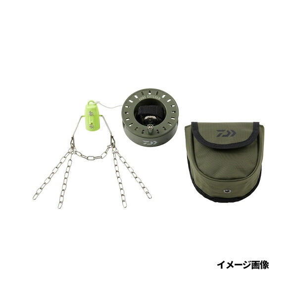 ルアーキャッチャー収納バッグ付き グリーン 33679 ダイワ