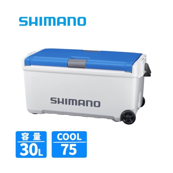 SHIMANO ユニすくみ上がる ND-730Z 空調設備ボックス席 W天の原青碧 LT 30L キャスター 16369 シマノ