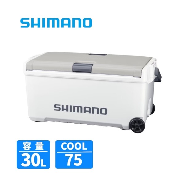 SHIMANO ユニすくみ上がる ND-730Z 冷房装置ボックス席 W点火装置薄墨色 LT 30L キャスター 16373 シマノ