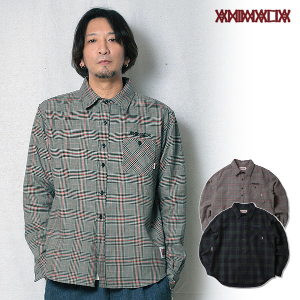 40％OFF SALE セール ANIMALIA アニマリア CHECKED SHIRTS メンズ シャツ 送料無料