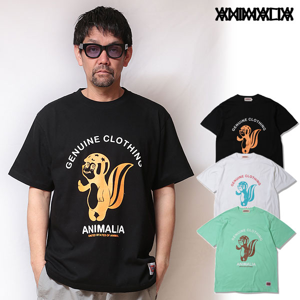 ANIMALIA アニマリア 5.6 oz S/S T-Shirts - KSKUN - メンズ Tシャツ 送料無料
