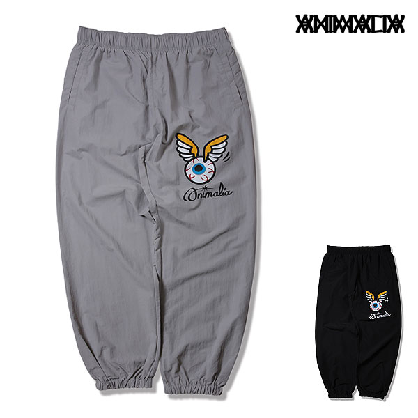 2025 秋冬 先行予約 11月～12月入荷予定 ANIMALIA アニマリア Nylon Track Pants - EYE BALL メンズ パンツ 送料無料 キャンセル不可 8,591円