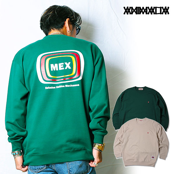2025 秋冬 先行予約 10月～11月入荷予定 ANIMALIA アニマリア 10oz Crew Sweat(loop terry) -MEX メンズ スウェット 送料無料 キャンセル不可