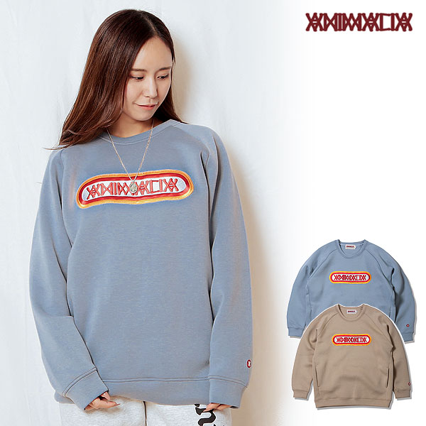 40％OFF SALE セール ANIMALIA アニマリア Polygiene? CREW NECK - 80's Logo メンズ スウェット 送料無料