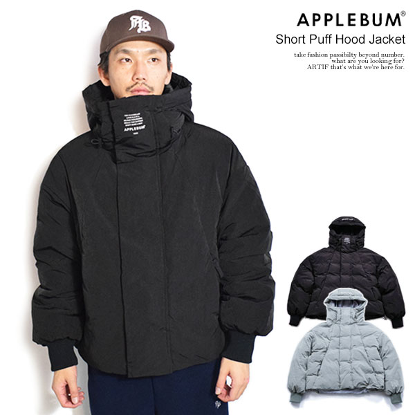 APPLEBUM アップルバム Short Puff Hood Jacket メンズ ジャケット 中綿ジャケット ショート丈 送料無料 ストリート｜ＡＲＴＩＦ