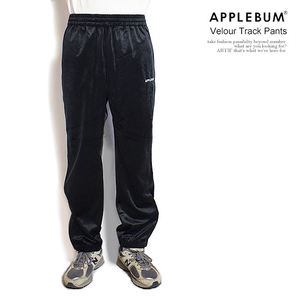APPLEBUM アップルバム Velour Track Pants メンズ パンツ トラックパンツ ベロア イージーパンツ 送料無料 ストリート|ARTIF