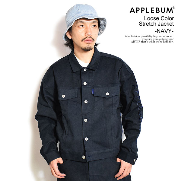 楽天市場】30%OFF!! Applebum Melton Stadium Jacket アップ