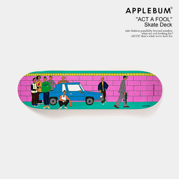 楽天市場】アップルバム スケートデッキ APPLEBUM 