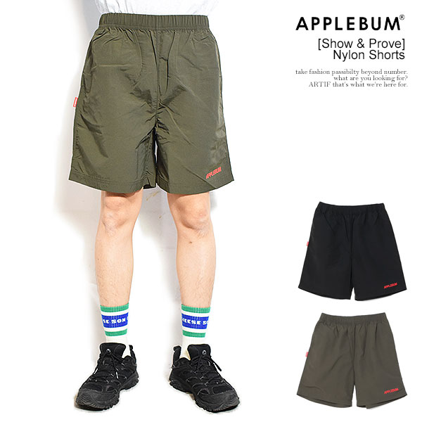 APPLEBUM アップルバム [Show & Prove] Nylon Shorts メンズ ショートパンツ ショーツ ナイロンショーツ 送料無料 ストリート｜ＡＲＴＩＦ