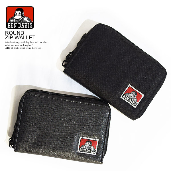 楽天市場 Ben Davis ベンデイビス Round Zip Wallet Bendavis ベンデービス メンズ レディース アクセサリー 財布 二つ折り財布 サイフ 小物 おしゃれ かっこいい カジュアル ファッション ストリート ａｒｔｉｆ