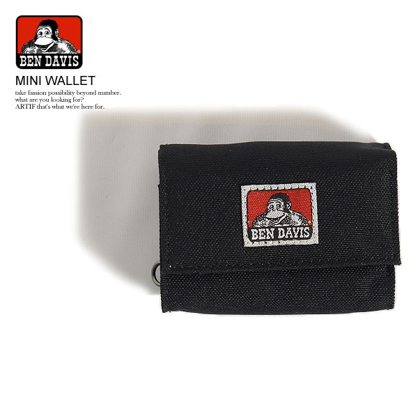 楽天市場 Ben Davis ベンデイビス Mini Wallet メンズ 財布 ミニウォレット サイフ 三つ折り 小物 おしゃれ かっこいい カジュアル ファッション ストリート Bendavis ベンデービス ａｒｔｉｆ