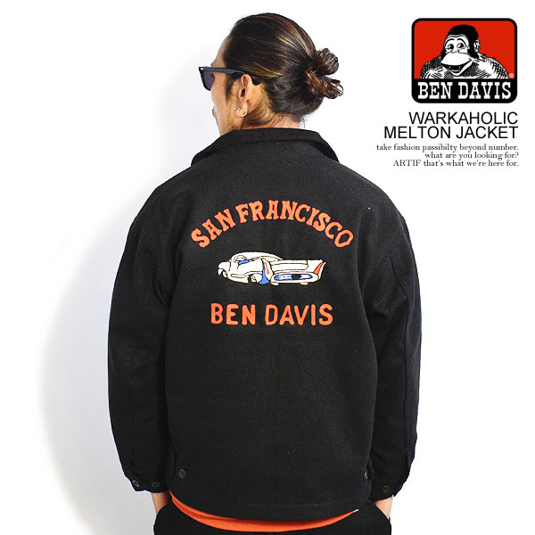 【楽天市場】30％OFF SALE セール BENDAVIS ベンデイビス WORKAHOLIC MELTON JACKET メンズ ワーク