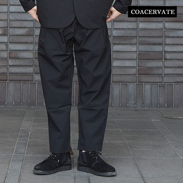 COACERVATE コアセルベート 2-LAYER NYLON EASY PANTS メンズ パンツ ナイロンパンツ イージーパンツ 2レイヤー 送料無料 ストリート