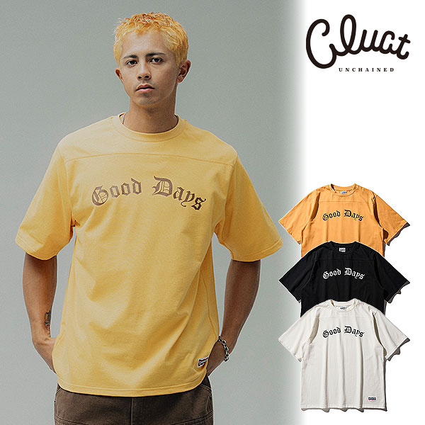 2026 春 先行予約 5月～6月入荷予定 CLUCT クラクト SAUGAS [FOOT BALL S/S TOP] メンズ Tシャツ 送料無料 キャンセル不可