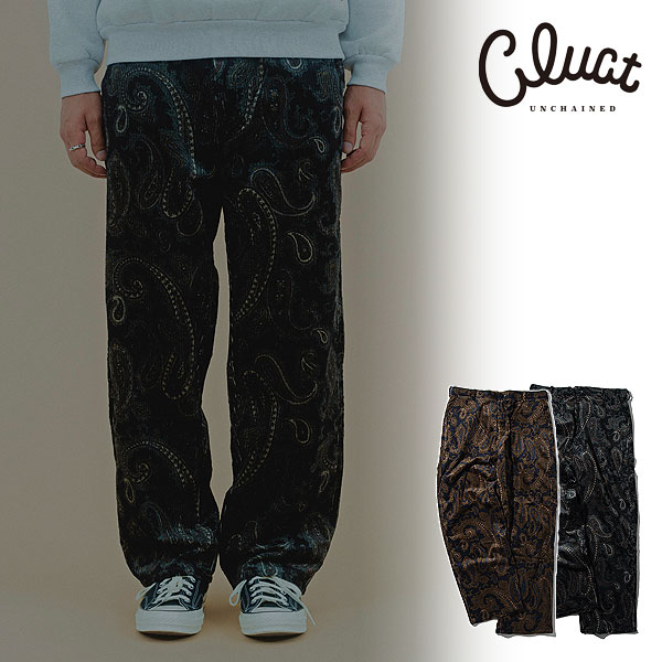 2025 冬 先行予約 11月～12月入荷予定 CLUCT クラクト VERNON [PAISLEY PANTS] メンズ パンツ 送料無料 キャンセル不可