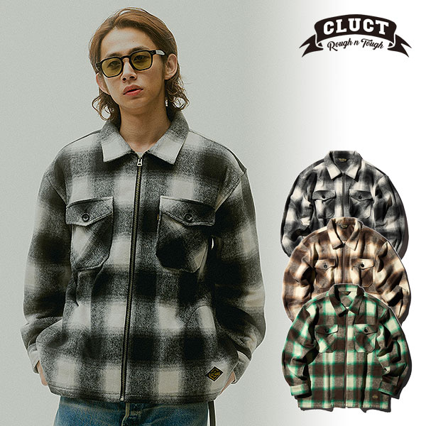 2026 夏秋 先行予約 9月～10月入荷予定 CLUCT クラクト BOSQUE [ZIP SHIRTS JACKET] メンズ ジャケット 送料無料 キャンセル不可