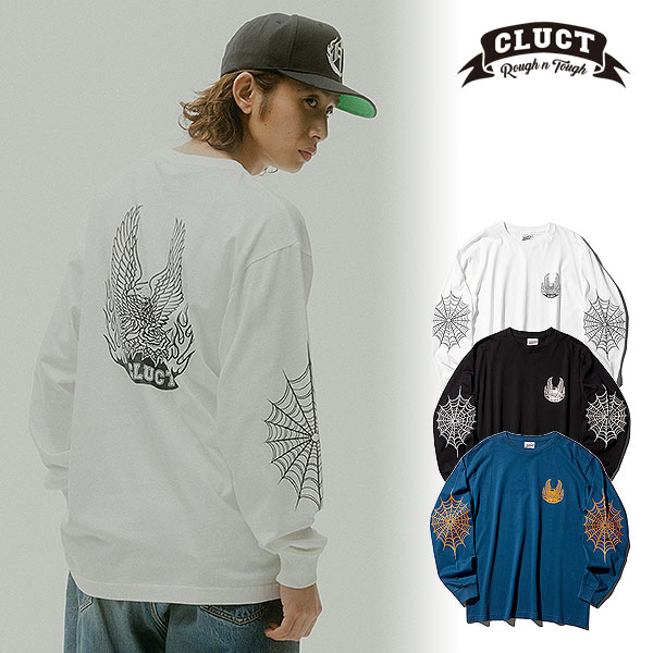 2026 夏秋 先行予約 8月～9月入荷予定 CLUCT クラクト FLAMES OF FREEDOM [L/S TEE] メンズ Tシャツ 送料無料 キャンセル不可