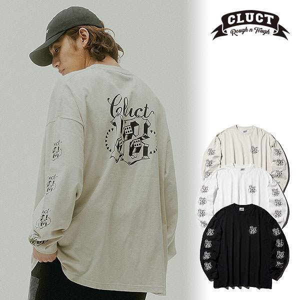 2026 夏秋 先行予約 9月～10月入荷予定 CLUCT クラクト HIGH ROLLERS [L/S WIDE TEE] メンズ Tシャツ 送料無料 キャンセル不可