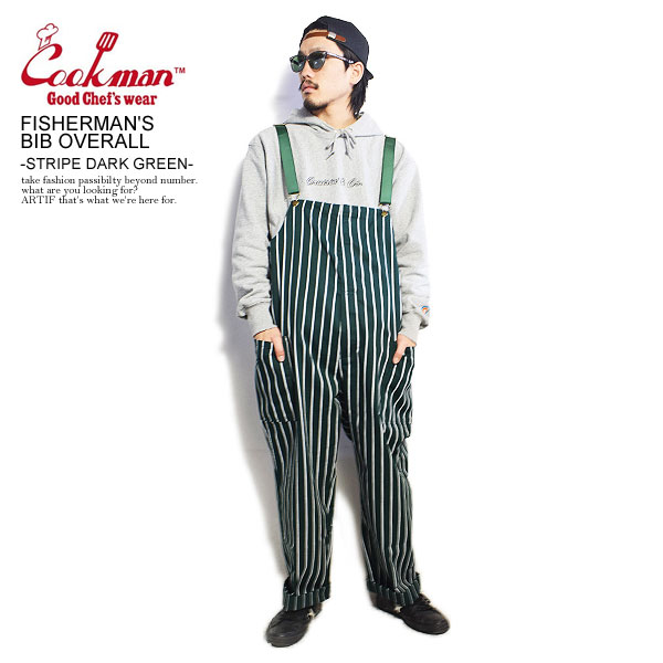 【楽天市場】COOKMAN クックマン FISHERMAN'S BIB OVERALL 