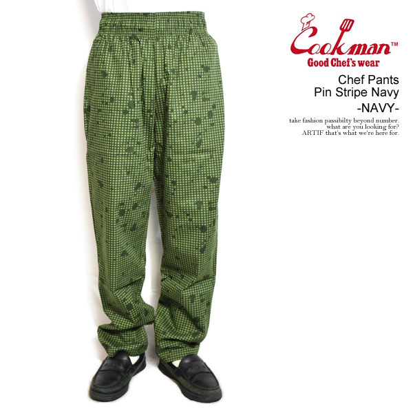 COOKMAN クックマン Chef Pants Sauce Splash Camo Olive -OLIVE GREEN- メンズ パンツ シェフパンツ イージーパンツ 送料無料 ストリート
