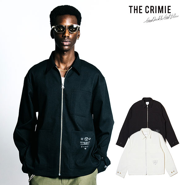 2026 春夏 先行予約 3月中旬～下旬入荷予定 CRIMIE クライミー ZIP LINEN OX SHIRT JACKET - COOL TOUCH EASY CARE ジャケット 送料無料 キャンセル不可｜ＡＲＴＩＦ