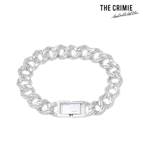メーカー取り寄せ対応 CRIMIE クライミー LINK CHAIN SKIN SILVER BRACELET ブレスレット 送料無料 キャンセル不可