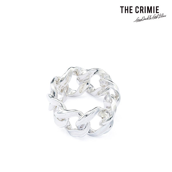 メーカー取り寄せ対応 CRIMIE クライミー LINK CHAIN SILVER RING リング 指輪 送料無料 キャンセル不可|ARTIF