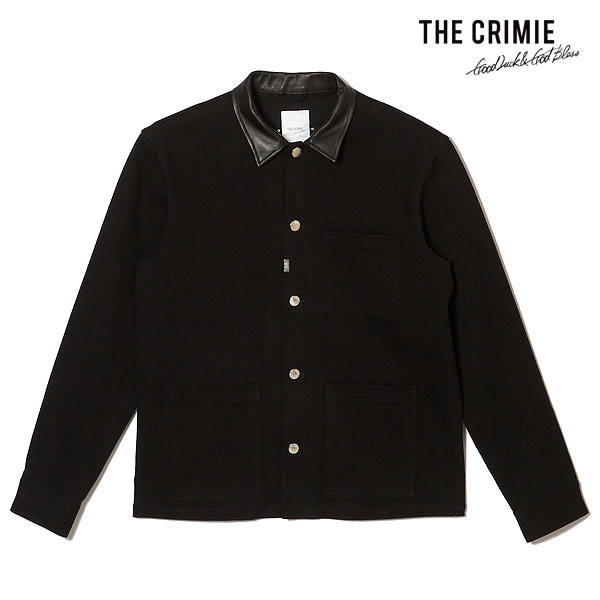 楽天市場】クライミー ジャケット CRIMIE LEATHER COLLAR TWILL 