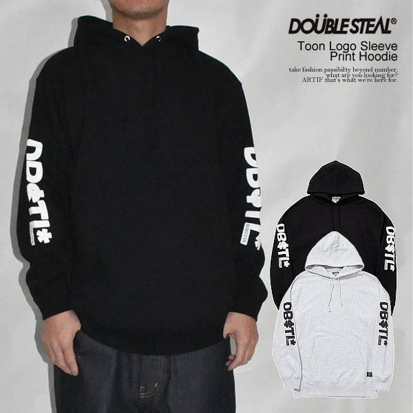 ロゴ プリント プルオーバー 裏パイル パーカー 楽天市場】DOUBLE STEAL ダブルスティール パーカー ロゴ