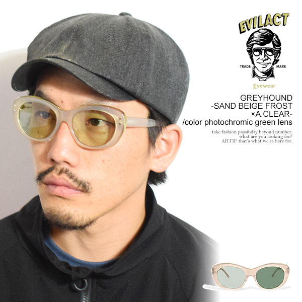 楽天市場】EVILACT EYEWEAR イーブルアクト アイウェア MERKEL -BLACK