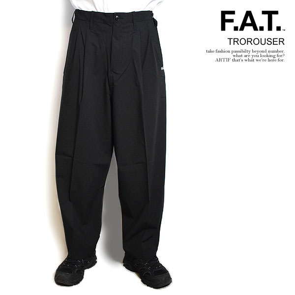 楽天市場】FAT エフエーティー POLYCROP メンズ パンツ イージーパンツ