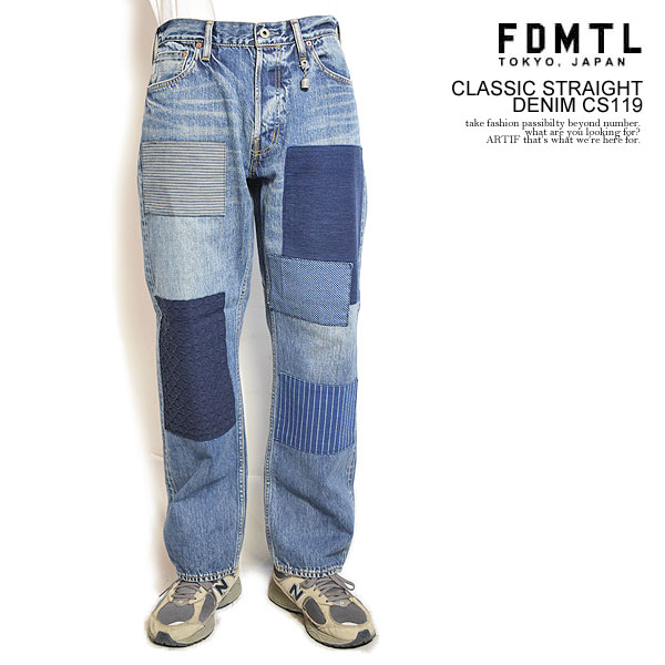 ファンダメンタル　FDMTL　 パッチワークデニム FDMTL SALE セール ファンダメンタル パンツ PATCHWORK PANTS