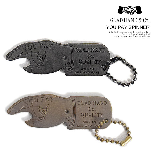 TENDERLOIN YOU PAY スピナー　オープナー　キーホルダー You Pay Spinner Key Holders