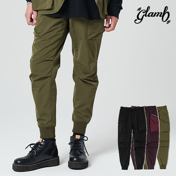 30％OFF SALE セール glamb×CHANCE IS ONCE 2 glamb グラム JW Big Pocket Jogger pants ジェイダブリュービッグポケットジョガーパンツ メンズ パンツ コラボ 送料無料 14,214円