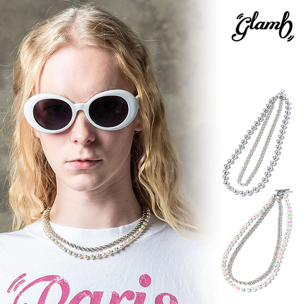 20％OFF SALE セール glamb グラム Double Necklace ダブルネックレス ネックレス 送料無料｜ＡＲＴＩＦ