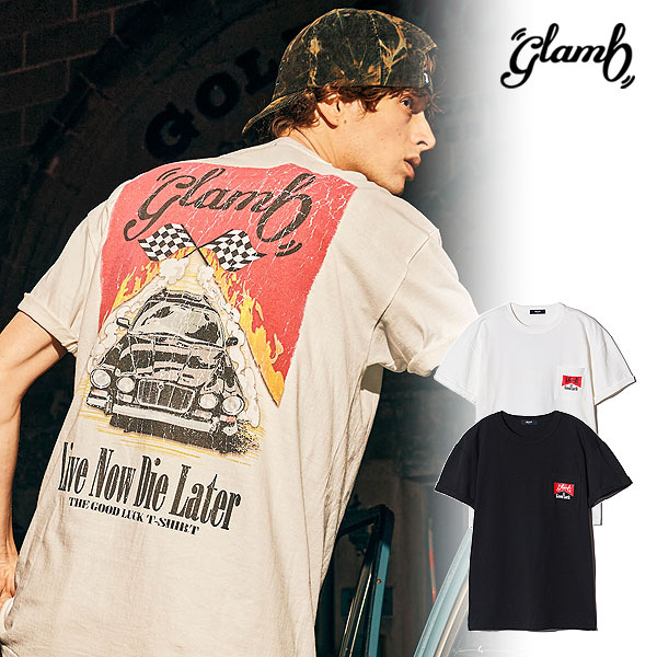 glamb グラム Good Luck T-Shirt グッドラックTシャツ Tシャツ 送料無料