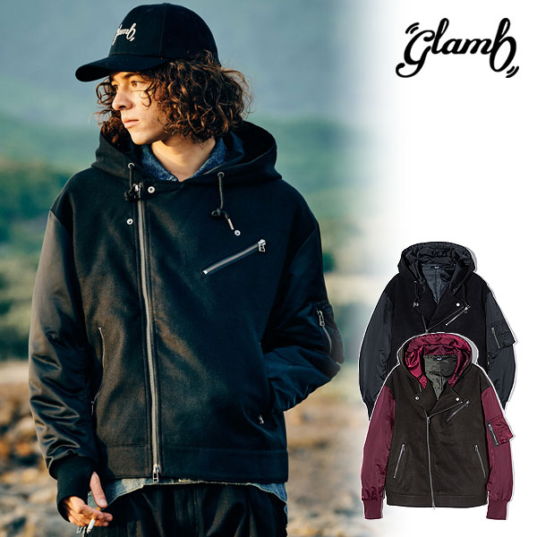 glamb Fencing leather riders 定価6万4900円 glamb Fencing leather