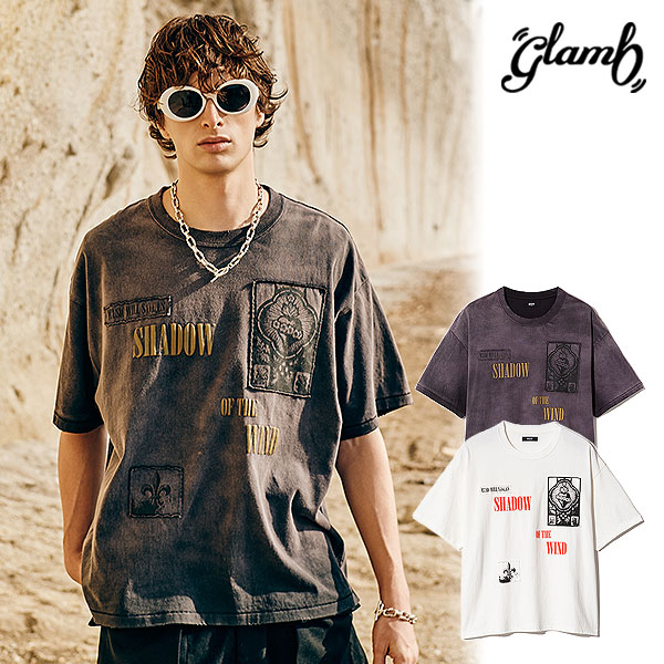 2026 春 先行予約 4月下旬～5月上旬入荷予定 glamb グラム Sacred Damage Cutsew Tシャツ セイクリッドダメージカットソー 送料無料 キャンセル不可
