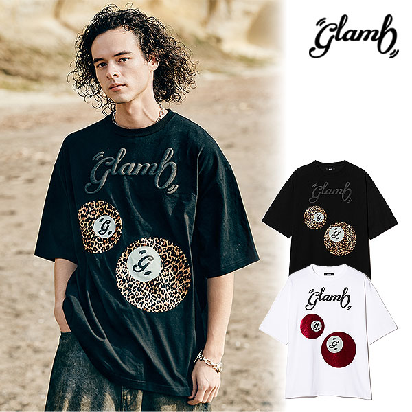 2026 春 先行予約 2月上旬～中旬入荷予定 glamb グラム Eight Ball T-Shirt Tシャツ エイトボールTシャツ 送料無料 キャンセル不可 9,075円