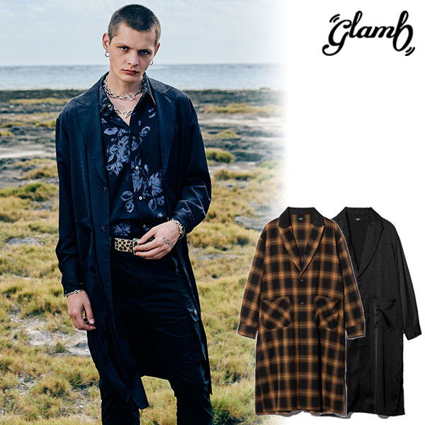 2026 夏 先行予約 5月下旬～6月上旬入荷予定 glamb グラム Extra Long Gown Shirt シャツ エクストラロングシャツ 送料無料 キャンセル不可 22,275円